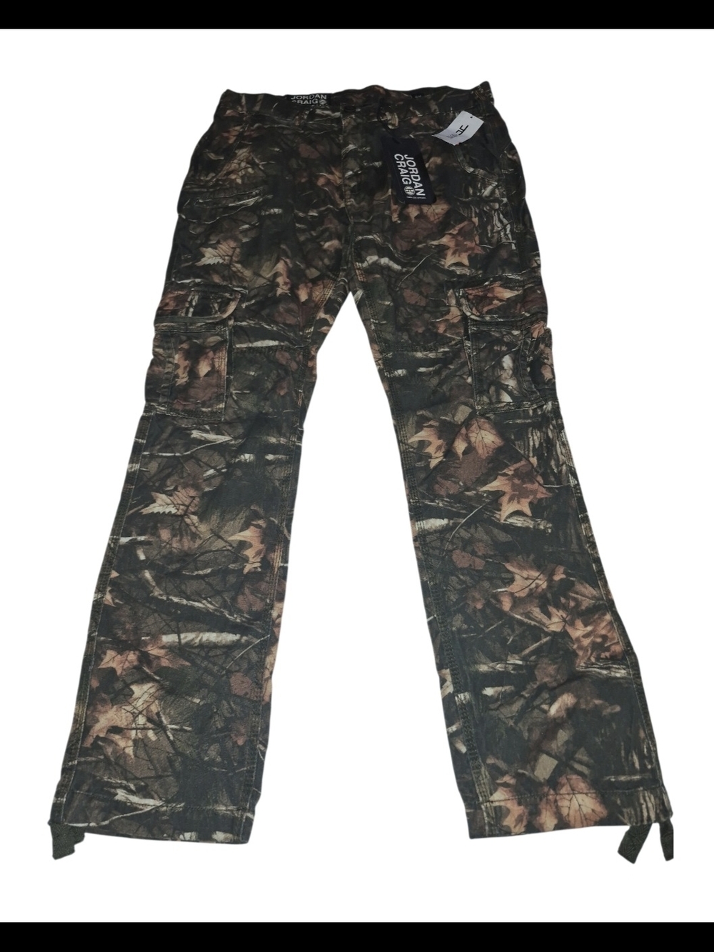 Jordan Craig Men's Green Brown Camo Cargo Shorts